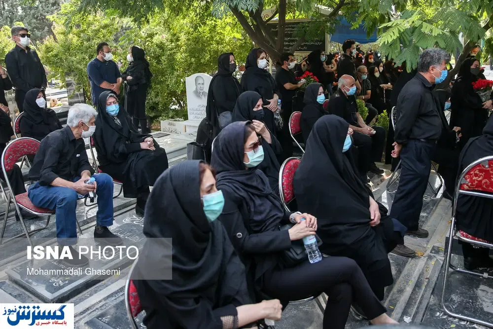 مراسم یادبود مهشاد کریمی، خبرنگار ایسنا + تصاویر