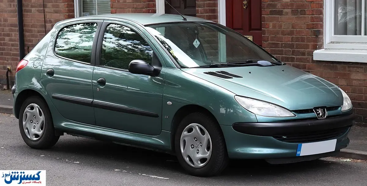 قیمت روز پژو ۲۰۶ در بازار + جدول