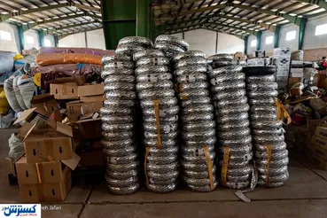 تصاویر/ بلاتکلیفی میلیاردها ریال کالای دپو شده