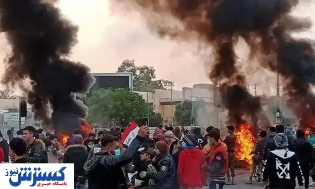 اعتراضات در نجف به درگیری کشیده شد