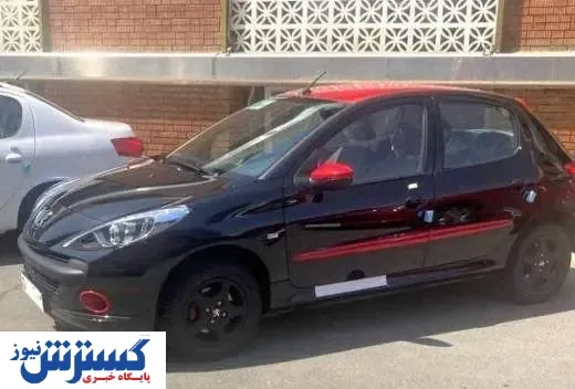 پژو ۲۰۷ دو رنگ در راه بازار خودرو + عکس