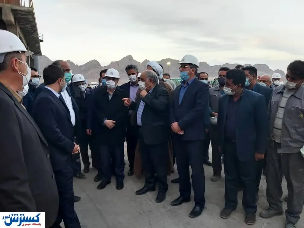 افتتاح طرح توسعه معادن سرب و روی مهدی‌آباد
