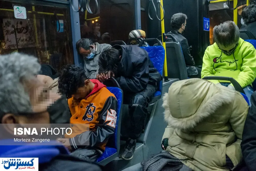 تصاویر/ ماجراهای اتوبوس‌ فقر در پایتخت