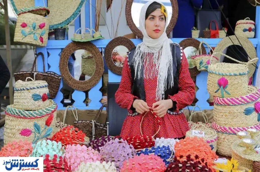 غرفه های استانی فرصت اقتصادی برای بازار های عشایر / سیاه چادرها در ایام نوروز میزبان مسافرین نوروزی خواهند بود