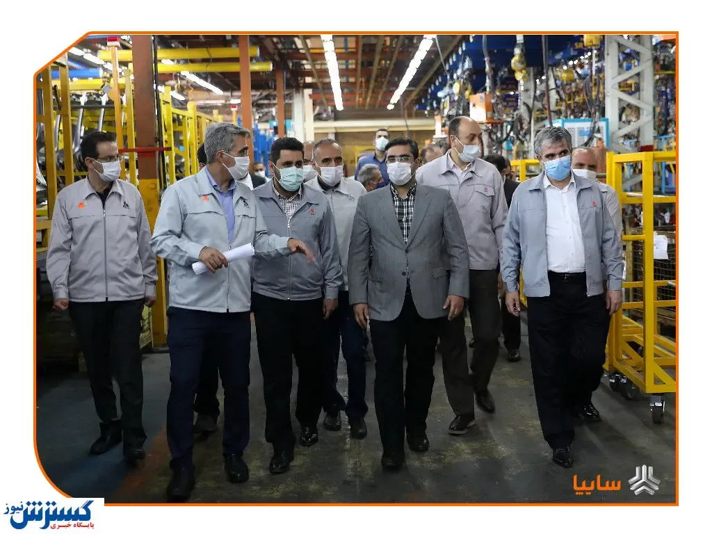 بازدید معاون امور صنایع از دو خودروساز