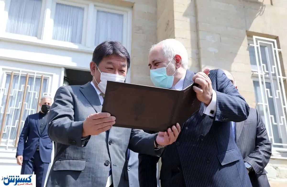 توییت ظریف درباره دیدار با وزیر خارجه ژاپن