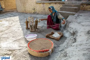 تصاویر/ غربال بافی و اقتصاد کوچک روستایی