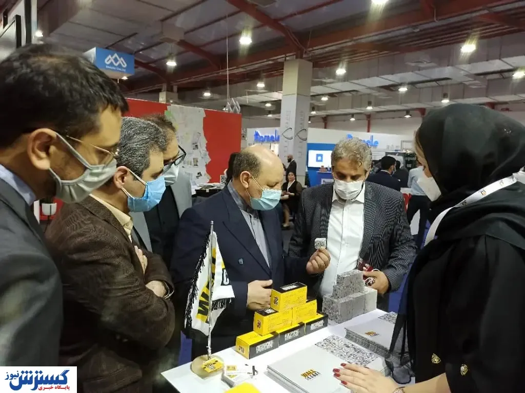 تصاویر/ پاویون ایران در نمایشگاه صنعت ساختمان اربیل