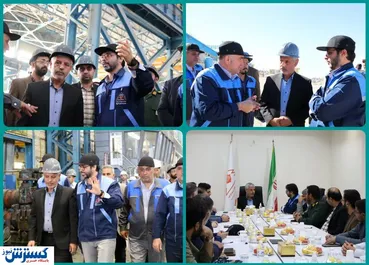 بازدید معاون دادستان کل کشور از شرکت فولاد سرمد ابرکوه