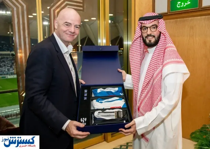 هدیه ویژه عربستانی‌ها به رئیس فیفا