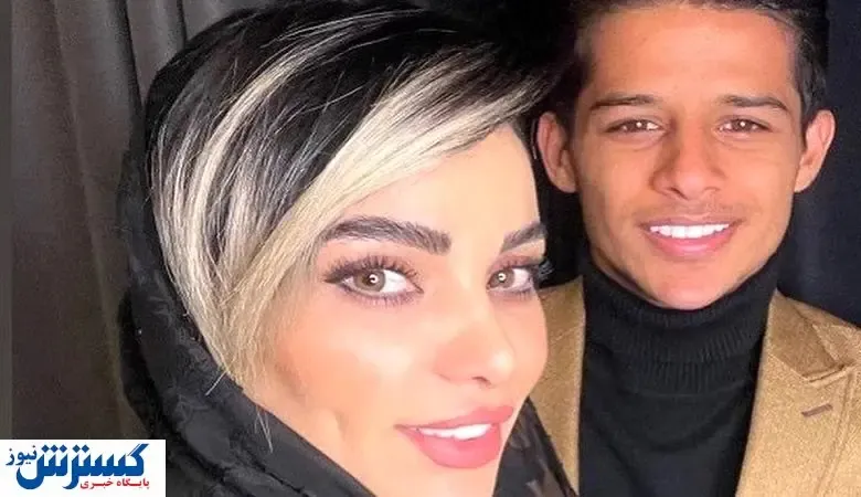 شوخی پرحاشیه و بچگانه همسر مهدی قائدی با همسرش + عکس