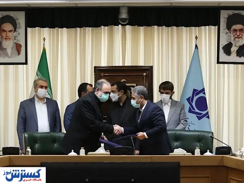 امضای تفاهمنامه استعلام صورتحساب الکترونیکی میان بانک مسکن و وزارت صمت