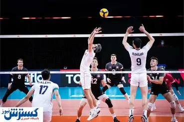 دومین پیروزی تیم ملی والیبال ایران در لیگ ملت ها