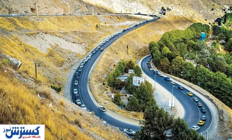 محور کندوان بازگشایی شد