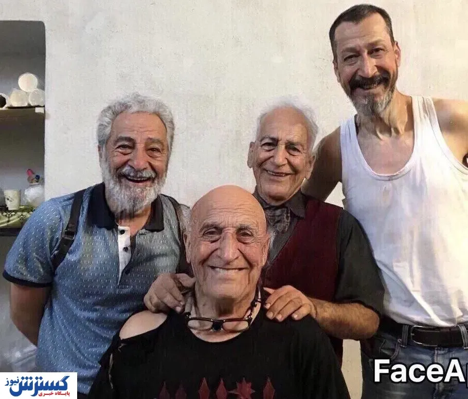 عکسی متفاوت از پیری «نوید محمدزاده»!