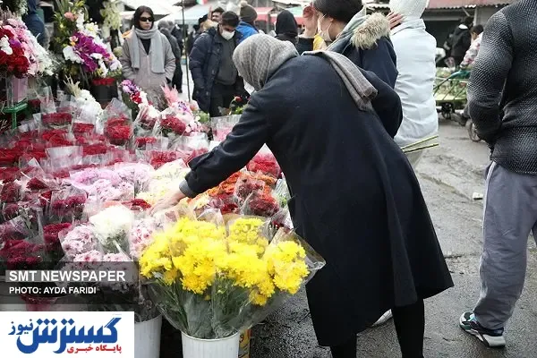 جلای روح و جان در هلند تهران /  گذری در بازار گل محلاتی تهران