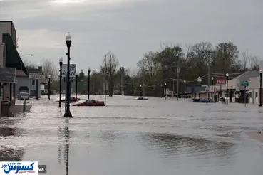 تصاویر/ سد سوراخ شد، سیل میشیگان را برد