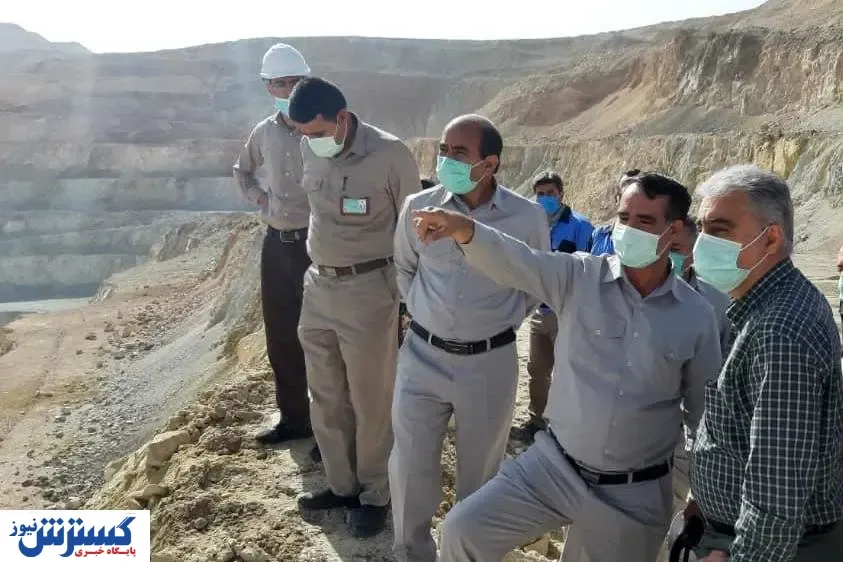 بازدید سعد محمدی از مجتمع مس سرچشمه و شهربابک