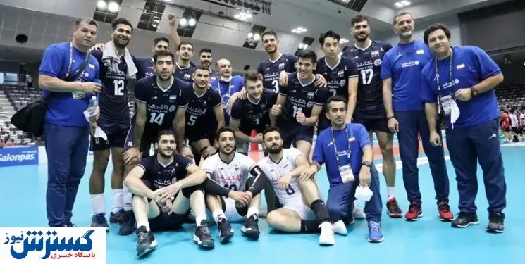 صعود قدرتمند ملی‌پوشان والیبال ایران
