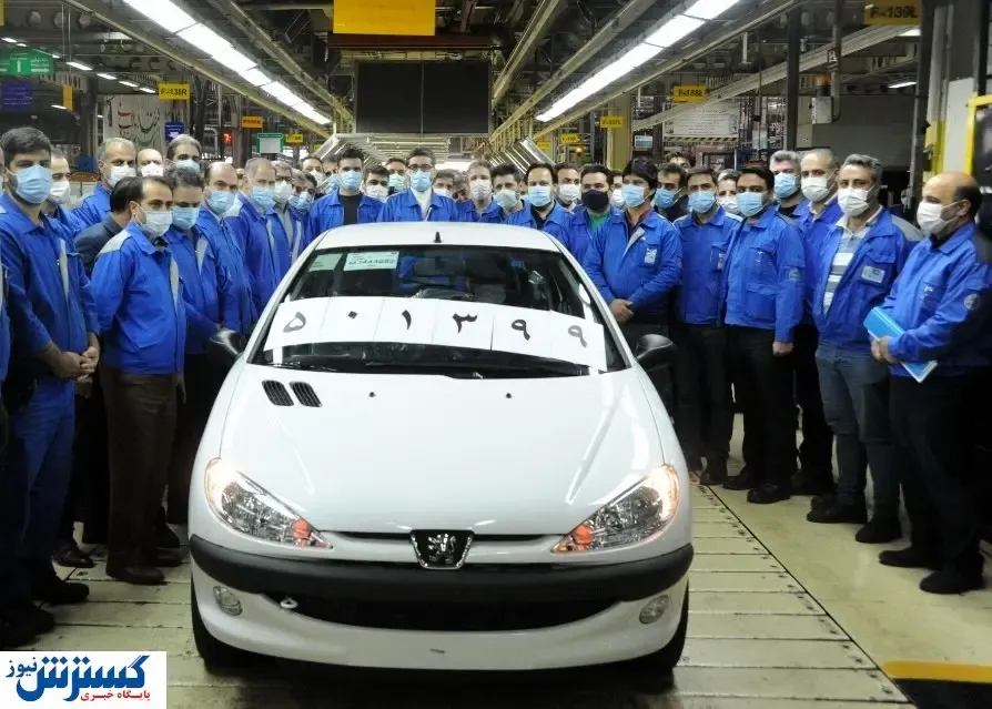 وداع‌کننده‌ها با ایران‌خودرو