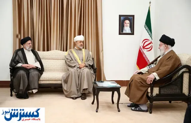 دیدار رهبری با سلطان عمان