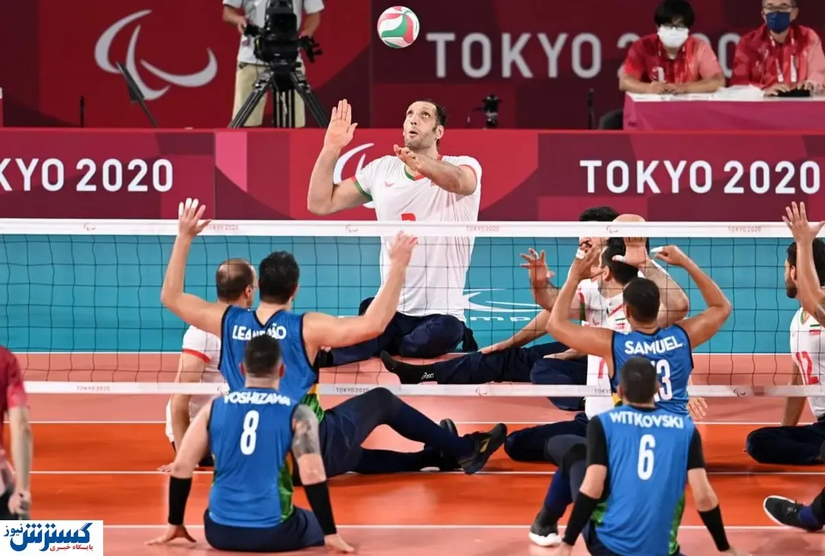تیم والیبال نشسته ایران به نیمه نهایی صعود کرد