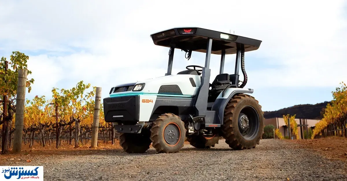 اولین تراکتو تمام برقی دنیا ساخته شد!