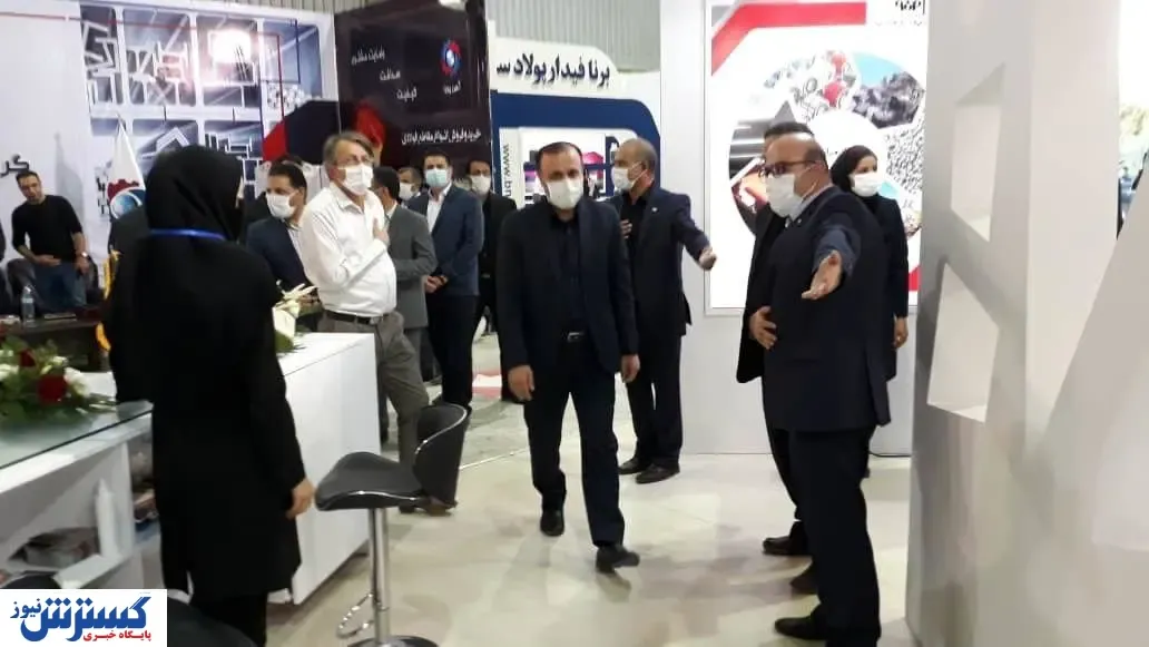 بازدید رییس سازمان صمت چهارمحال و بختیاری از متالکس ۲۰۲۰