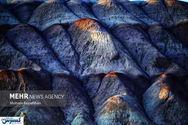 تصاویر/ جذبه تپه‌های رنگارنگ