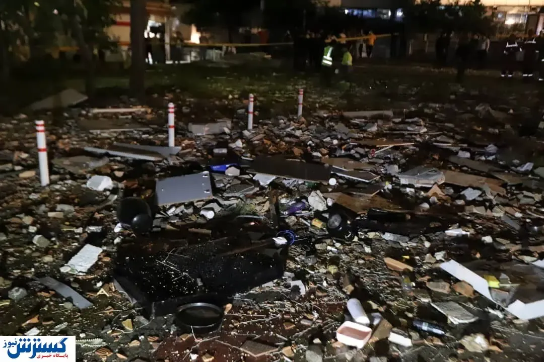 جزئیات انفجار ساختمانی در غرب تهران / عکس