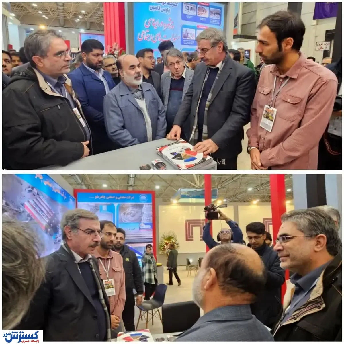 بازدید استاندار سیستان و بلوچستان از غرفه چادرملو در نمایشگاه معدن  زاهدان