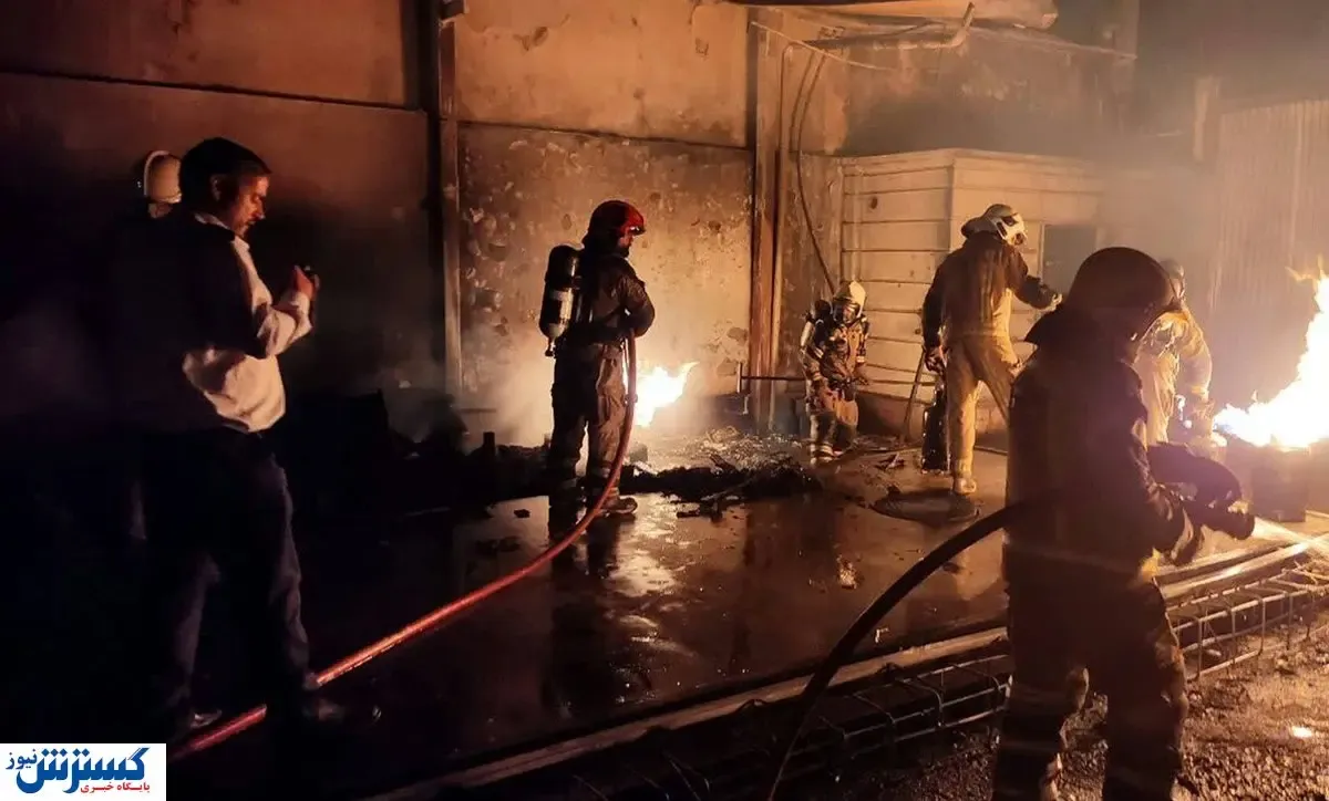 آتش سوزی وحشتناک در بزرگراه فتح تهران + جزئیات