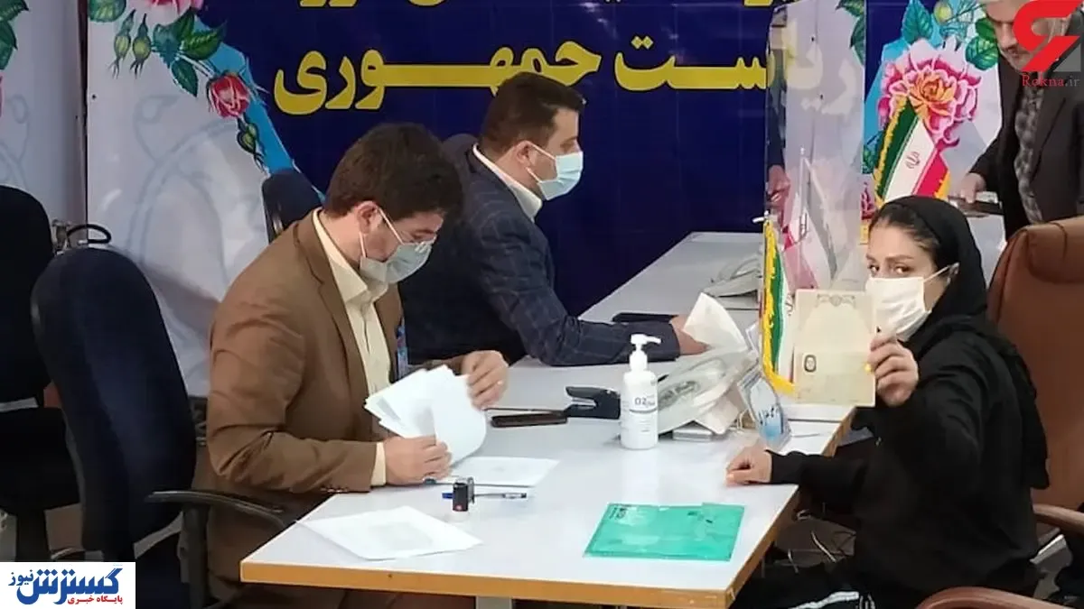دختر موتور سوار کاندیدای انتخابات ۱۴۰۰ شد + عکس