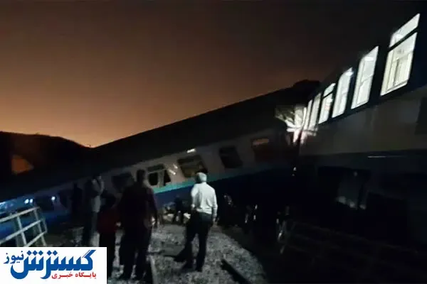 خروج قطار همدان-مشهد از ریل در حوالی پرند/ اعزام تیم ارزیاب
