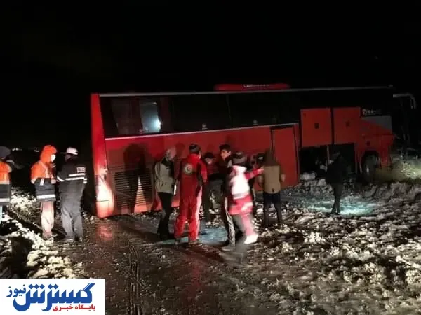 جزئیات واژگونی اتوبوس کارگران معدن در زاهدان
