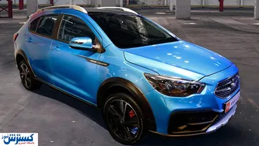 تصاویر/ رونمایی از کراس اوور جدید سایپا