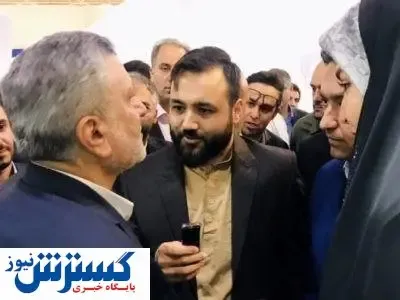 بازدید وزیر تعاون، کار و رفاه اجتماعی از غرفه گروه هتل های ایرانگردی و جهانگردی