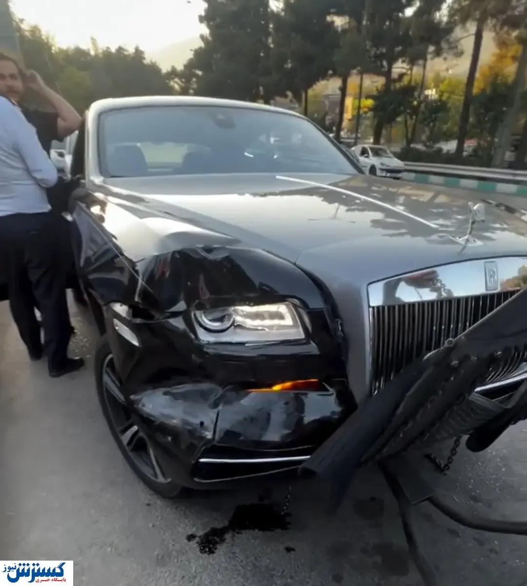 ​خسارت یک میلیاردی پراید به رولز رویس | خودروی انگلیسی داغان شد + عکس و فیلم