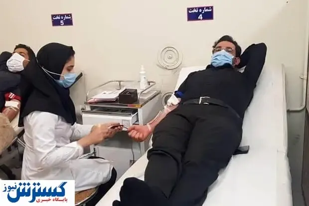 حضور تیم های اهدای خون در هیات های مذهبی