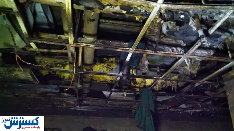 ساختمان ۲۰ واحدی در غرب تهران آتش گرفت