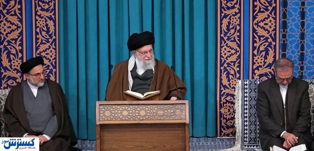 پوشش متفاوت یک زن در دیدار با رهبر انقلاب سوژه رسانه‌ها شد + ببینید