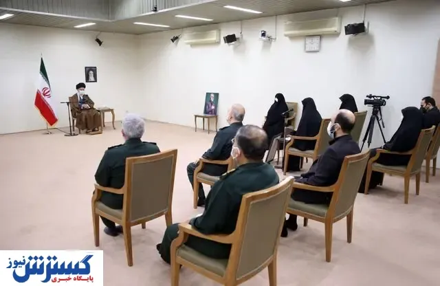 دیدار خانواده سردار سلیمانی با رهبر انقلاب