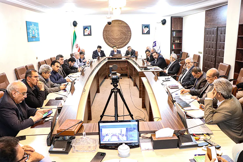 تامین سرمایه در گردش تعاونی‌ها در کمیسیون بازارسرمایه، بیمه و بانک اتاق تعاون ایران بررسی شد