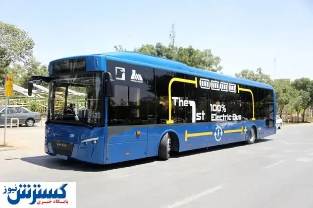 رونمایی از اتوبوس‌های برقی در تهران