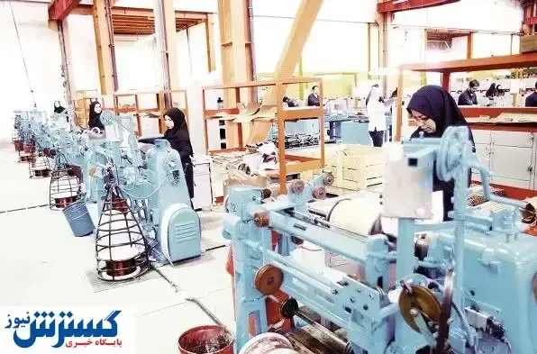 سهم زنان در مشاغل صنعتی