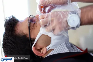 تصاویر/ سواب پنبه ای، تست دردناک کرونا