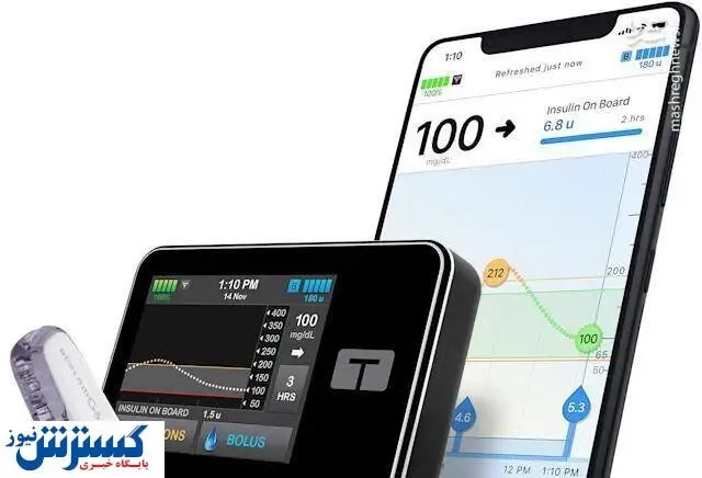 برنامه کاربردی گوشی برای کنترل انسولین