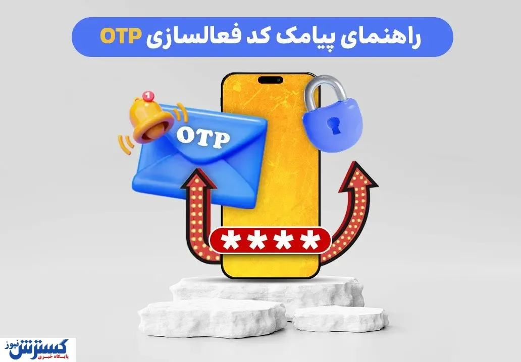 راهنمای پیامک کد فعالسازی OTP