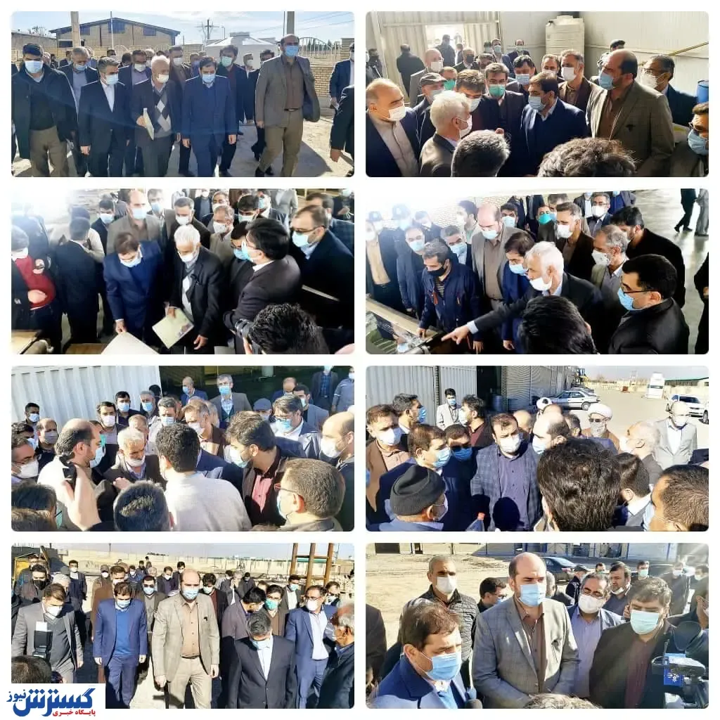 بررسی مشکلات دو طرح صنعتی مهم توسط مخبر