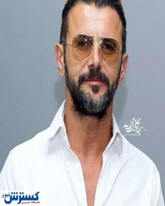 امین حیایی در کنار همسر دومش + عکس دو نفره